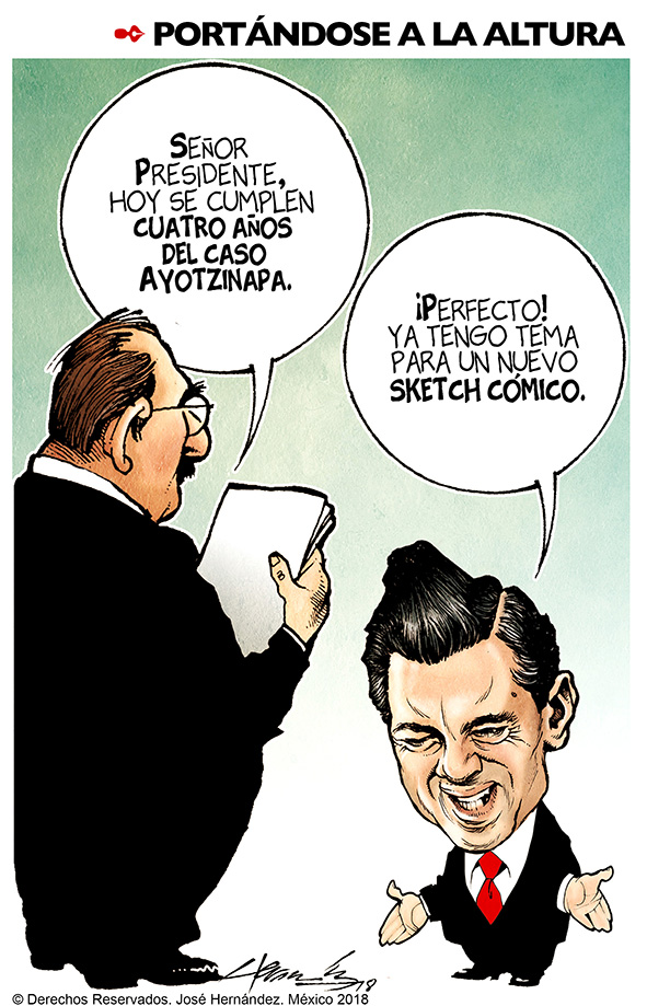Portándose a la altura